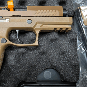 Sig Sauer P320 M18 9MM 21RD FDE 320CA-9-M18-MS  (Used)