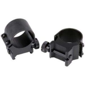Weaver Detachable Top Mount 30mm High, Gloss Black| 49110