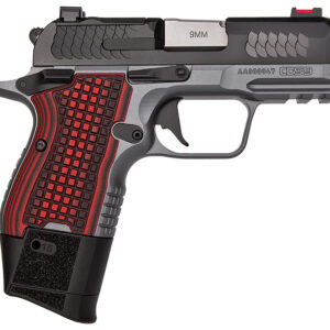 KIM CDS9 9MM TWO-TONE RED GRIPS OR RL