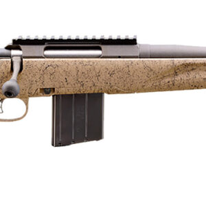 Ruger 46924 American Rifle Gen II Full Size 400 Legend 5+1 16.10" Cobalt Cerakote Threaded Barrel, Picatinny Rail Steel Receiver, Flat Dark Earth Splatter Adjustable Synthetic Stock