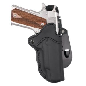 1791 Optic-Ready 1911 OWB Paddle Size 1 Holster Stealth Black RH | OR-PDH-1-SBL-R
