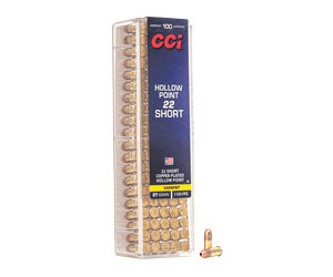 CCI 22 SHORT HP 100 RDS