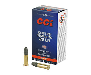 CCI 22LR 45GR LRN SA QUIET 50/5000