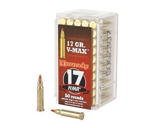 Hornady Varmint Express Rimfire Ammunition .17 HMR 17 gr. V-MAX 2550 fps 50/ct 250204116