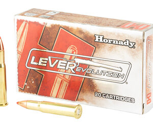 Hornady LEVERevolution .30-30 Winchester 160 grain Flex Tip eXpanding Brass Cased Centerfire Rifle Ammo 20 Rounds 82730 82730