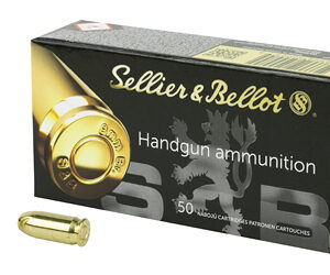 S&B 380ACP 92GR FMJ 50RD