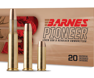 Barnes Bullets Pioneer .30-30 Winchester 190 gr FNJSP 20rds Rifle Ammo for Reliable Hunting - 32136
