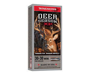 Winchester Deer Season XP Ammunition 30-30 Winchester 150 Grain Extreme Point Polymer Tip Box of 20 30-30