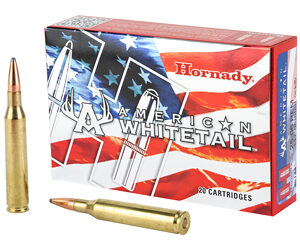 Hornady American Whitetail, .25-06 Remington, InterLock BTSP, 117 Grain, 20 Rounds 8144