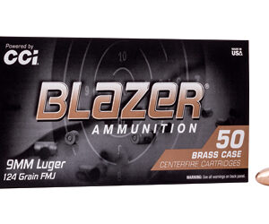 BLAZER BRASS 9MM 124GR FMJ 50
