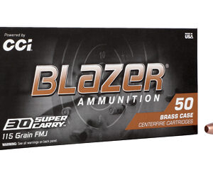 BLAZER BRASS 30SC 115GR FMJ 50