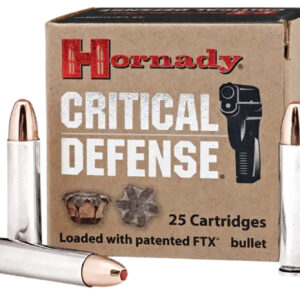 Hornady 81030 Critical Defense  30Carbine 110gr Flex Tip eXpanding 25 Per Box/10 Case