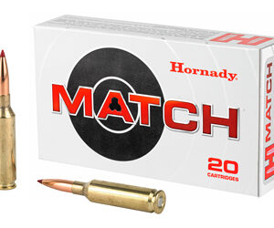 Hornady Match Ammo 6mm Creedmoor 108gr Eld Match - 6mm Creedmoor 108gr Eld Match 20/Box 81391