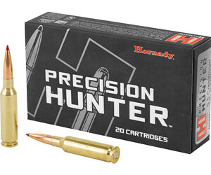 Hornady Precision Hunter Rifle Ammunition 6.5mm Creedmoor 143 gr ELD-X 2700 fps 20/ct 81499