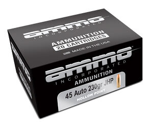 AMMO INC 45 ACP 230GR XTP JHP 20rd