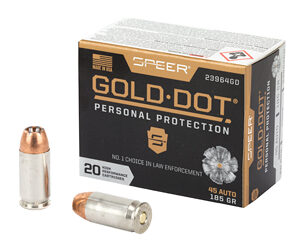 SPR GOLD DOT 45ACP 185GR HP 20RD