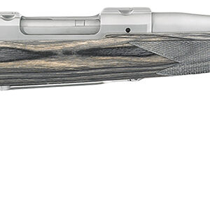Ruger 17111 Hawkeye Compact Compact 7mm-08 Rem 4+1 16.50"  Matte Stainless Steel Barrel, Integral Scope Mounts Stainless Steel Receiver, Black Fixed Laminate Stock