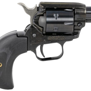 Heritage Mfg BK22B1BHBD Barkeep Boot 22 LR 6 Shot, 1.68" Black Steel Barrel, Black Oxide Zinc Alloy Frame, Black Cylinder Black Wood Grip, Hammer/Thumb Safety, Exposed Hammer