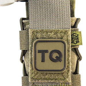 High Speed Gear 11TQ00OD TACO  Tourniquet Pouch, OD Green Nylon with Velcro Closure, Fits MOLLE, Compatible with Most Windlass-Style Tourniquets, Includes TQ Patch