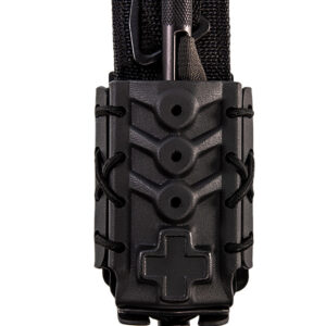 High Speed Gear 11TQK0BK Tourniquet TACO  Black Kydex, 2" Belt Clip/MOLLE U-Mount, Compatible w/ Most Tourniquets