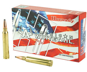 Hornady, American Whitetail, .300 Winchester Magnum, InterLock SP, 150 Grain, 20 Rounds 8204