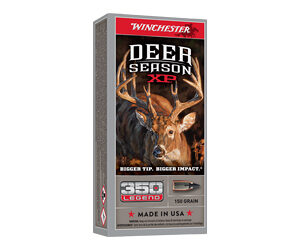 Winchester Deer Season XP Rifle Ammunition .350 Legend 150 gr. JHP 2325 fps 20/ct X350DS