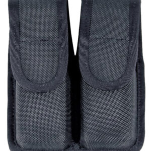 Blackhawk 44A000BK Double Mag Pouch Black Cordura Compatible w/Single Stack/9mm/40/45 | 44A000BK