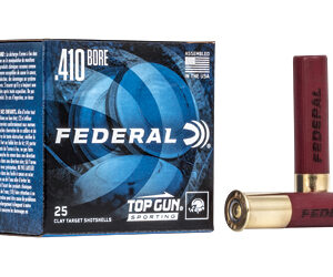 Federal Top Gun Sporting 410 Gauge 2.50" 1/2 oz 1330 fps 7.5 Shot TGS4121475 Single Box - 25 Rounds TGS41214 7.5