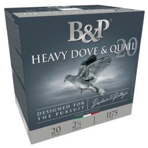 B&P Heavy Dove and Quail 20 Gauge 2-3/4" #8 1 oz 25rds Shotshell - Precision - 20BD8