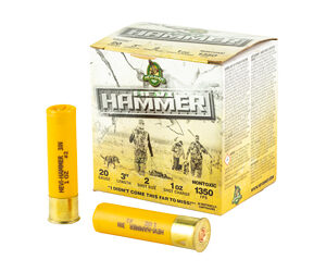 HEVI-Shot Hevi-Hammer Shotgun Shells - 20 Gauge - #2 - 25 Rounds