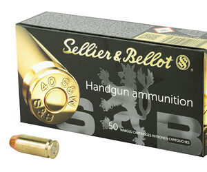 S&B 40SW 180GR FMJ 50RD