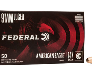 FED AM EAGLE 9MM 147GR FMJ 50RD