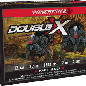 Winchester Double X Turkey Ammunition 12 Gauge 3-1/2" 2 oz #4 Copper Plated Shot Box of 10 STH12354