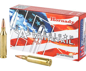 Hornady, American Whitetail, .243 Winchester, InterLock BTSP, 100 Grain, 20 Rounds 8047
