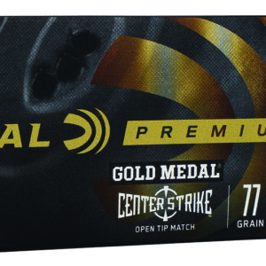 Federal Gold Medal CenterStrike Rifle Ammunition .223 Rem 77gr OTM 2600 fps 20/ct GM223OTM3