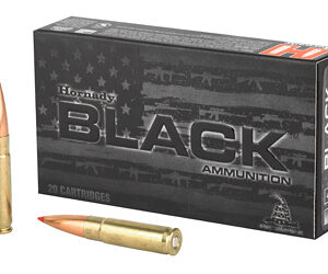 Hornady Black Ammo 300 Aac Blackout 208gr A-Max - 300 Aac Blackout 208gr Subsonic A-Max 20/Box 80891