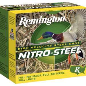 Remington Nitro-Steel High Velocity Ammo 20 Gauge 3" 1 Oz #4 Shot - 20 Gauge 3 1 Oz #4 Shot 25/Box NSI20M4