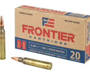Hornady Frontier Ammo 5.56mm Nato 68gr Bthp Match - 5.56mm Nato 68gr Hollow Point Boat Tail 20/Box FR310