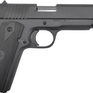 Rock Island 56867 GI  Sports South Exclusive Full Size Frame 10mm Auto 8+1 5" Black Bull Barrel, Black Parkerized Serrated Steel Slide, Black Parkerized Steel Frame w/Beavertail, Black Rubber Grip