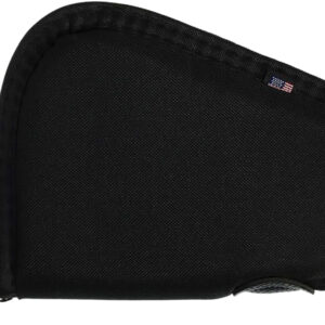 Allen Locking Handgun Case Black Endura, YKK Zippers & Foam Padding Includes 2 Keys 8" Long | 748