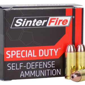 SinterFire Inc SF10125SD Special Duty (SD) 10mmAuto 125gr Lead Free Frangible Hollow Point 20 Per Box