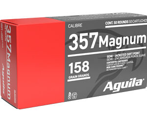 AGUILA 357MAG 158GR SJSP 50RD
