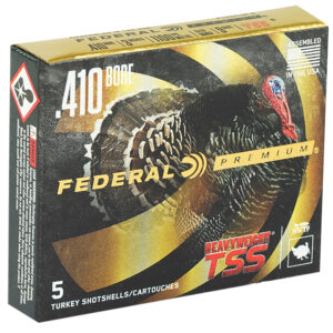 Federal Premium Heavyweight TSS .410 Gauge 3" #7 13/16 oz 5rds Shotshell - High-Density for Reliable Performance - PTSS419F7