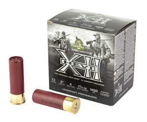HEVI-Shot HEVI-XII 12 Gauge 1 1/4 oz 3in #4 Centerfire Shotgun Ammo 25 Rounds HS53304 HS53304