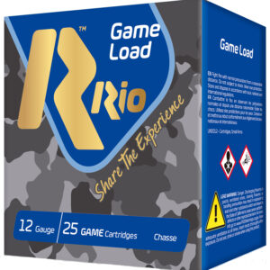 Rio Ammunition SG328 Game Load Super Game High Velocity 12 Gauge 2.75' 1-1/8 oz 8 Shot 25 Bx/ 10 Cs