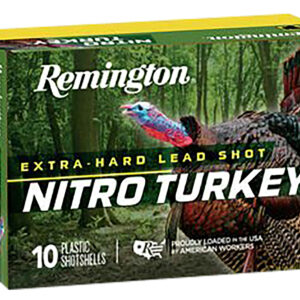 Remington Nitro Turkey 12 Gauge Extra-Hard Lead Shot Ammo - 12 Gauge 2-3/4" 1-1/2oz #5 10/Box 26688