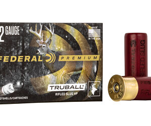Federal Premium Vital-Shok TruBall Rifled Slug 12 ga 2 3/4" 1 oz Slug 1600 fps - 5/box PB127RS