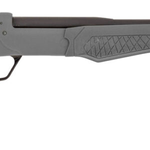 Rossi SSP1GRAY Tuffy Single Shot Youth 410 Gauge Break Open 3" 1rd 18.50" Matte Black Barrel, Matte Black Steel Receiver, Gray Synthetic Thumbhole Stock w/Shell Holder, Right Hand