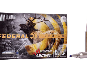Federal Terminal Ascent, 7mm Rem. Mag., Bonded Polymer Tip, 155 Grain, 20 Rounds P7RTA1