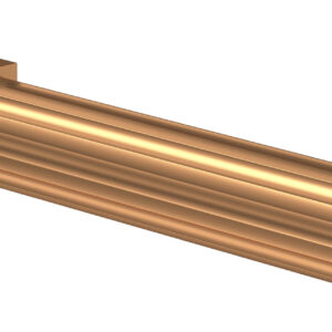 CMC Triggers 75523 Match Precision  Compatible w/Glock 19 Gen3-4 9mm Luger 4.01" Bronze DLC Stainless Steel Fluted/Match Grade/Threaded Barrel
